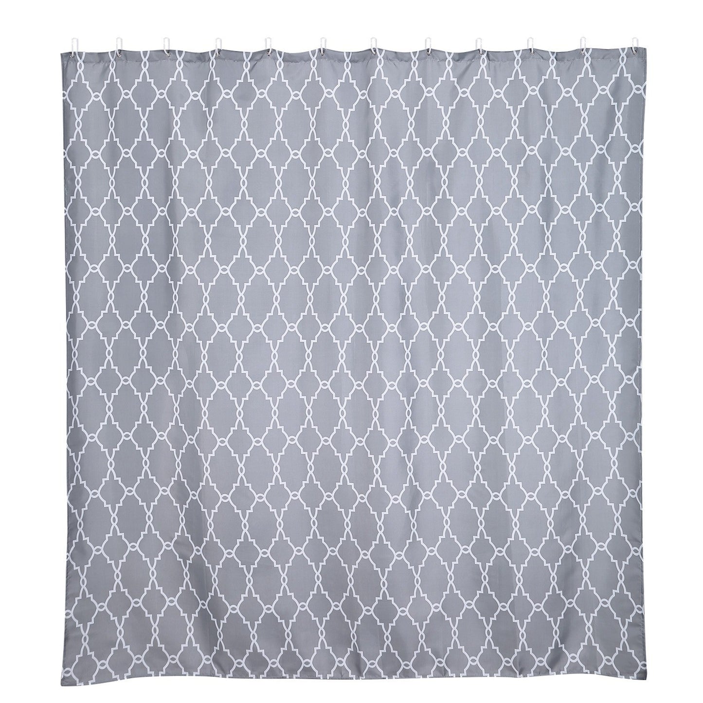 Polyester Fabric Bathroom Curtain