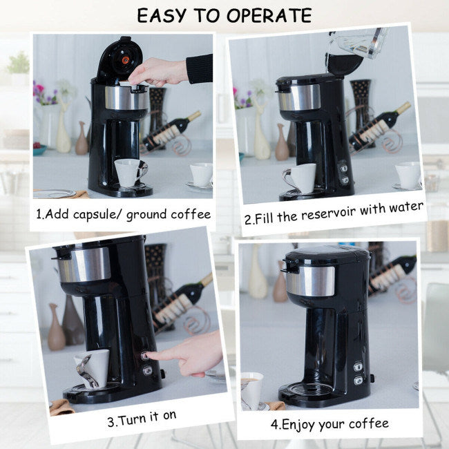 Portable Coffee Maker for Ground Coffee
