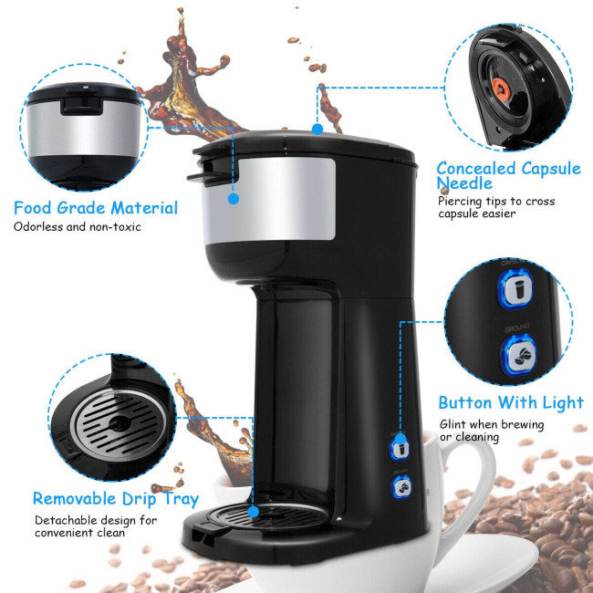 Portable Coffee Maker for Ground Coffee